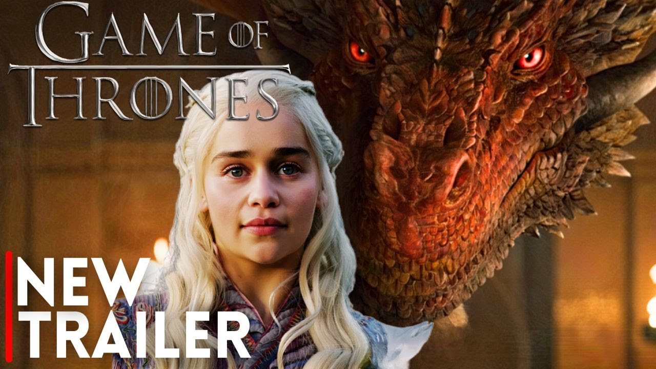 Game of Thrones Season 9 The Dawn of Rebirth 2026 Daenerys Targaryen with dragon poster