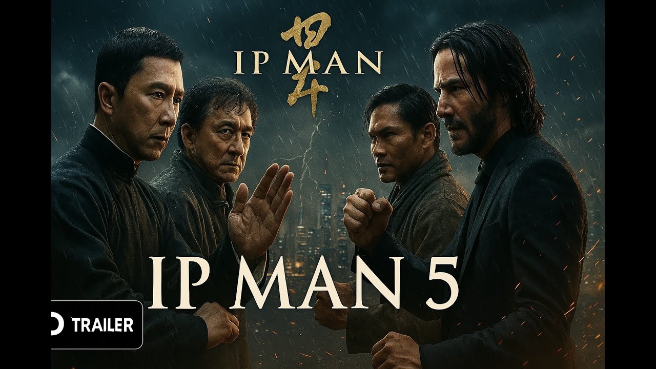Ip Man 5 2026 cast poster Donnie Yen Jackie Chan Keanu Reeves