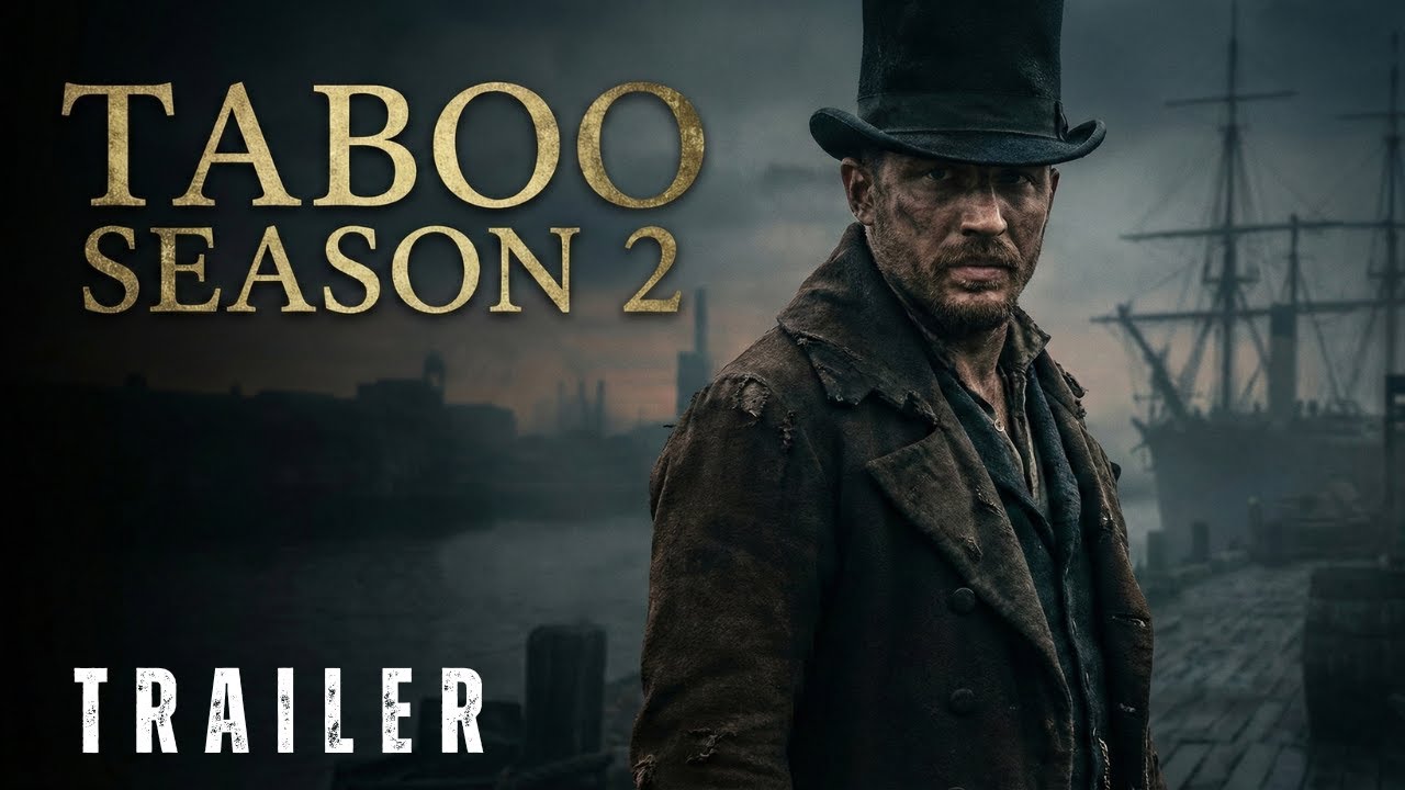 Tom Hardy as James Keziah Delaney in Taboo Season 2 official teaser poster