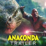 Dwayne Johnson battling giant anaconda Anaconda 2026 concept art