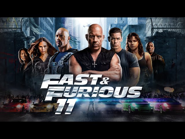 Fast & Furious 11 2026 movie poster Vin Diesel and cast