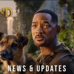 Will Smith as Robert Neville with his dog companion in I Am Legend 2 2026 concept trailer post-apocalyptic survival scene