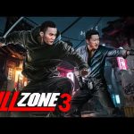 Kill Zone 3: Karma 2026 action scene with Tony Jaa in intense sword fight on neon street