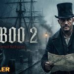 Tom Hardy holding map in rainy harbor scene Taboo Season 2 teaser